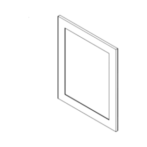Decorative Fake Doors - Width 23-1/2" | Height 30" | Depth 3/4"