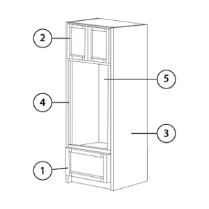 Width 31" | Height 84" | Depth 24"