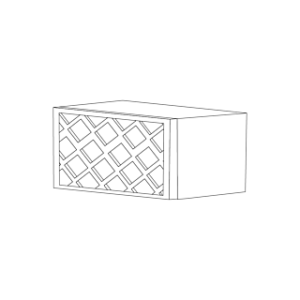 Dimensions: 30"Wx15"H