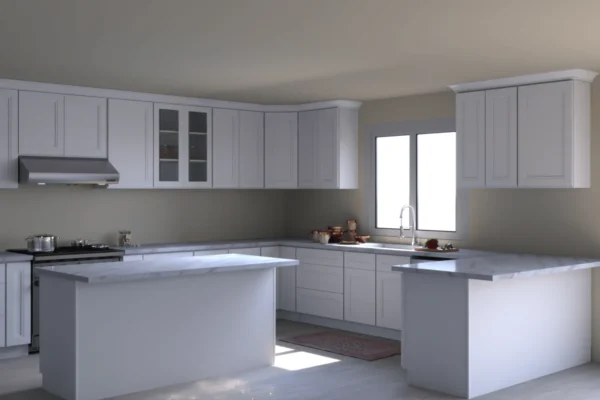 White Double Shaker - Image 2