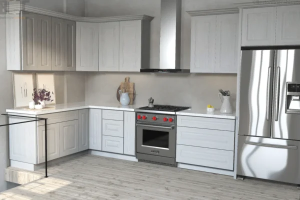 Rustic Grey Raised Panel - Image 2